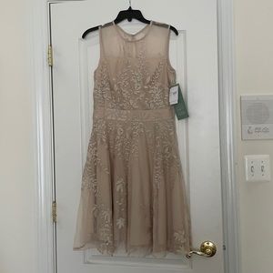 J Taylor size 6 dress women’s Champagne